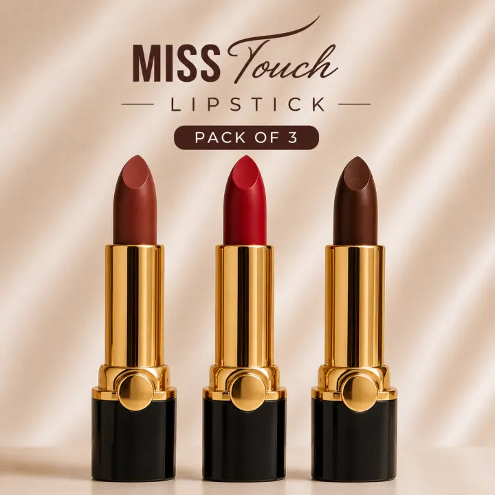 3 Colors MIss Touch Lipstick Set